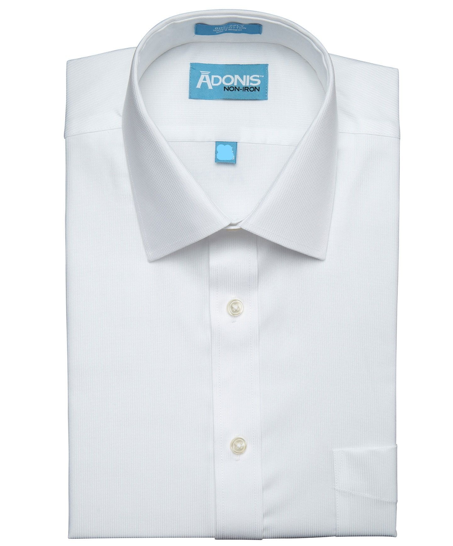 ADONIS Boys Classic Fit Long Sleeve Cotton Non Iron Dashing Design Dress Shirt