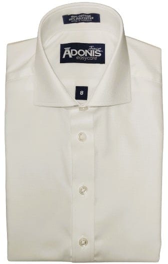 ADONIS BOYS CLASSIC FIT LONG SLEEVES COTTON BLEND POLISHED DESIGN DRESS SHIRT