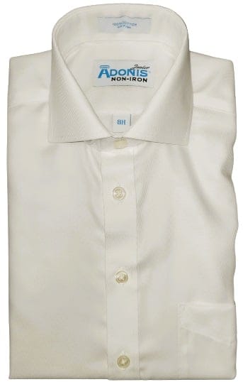ADONIS BOYS HUSKY FIT COTTON LONG SLEEVES CRUISE DESIGN DRESS SHIRT