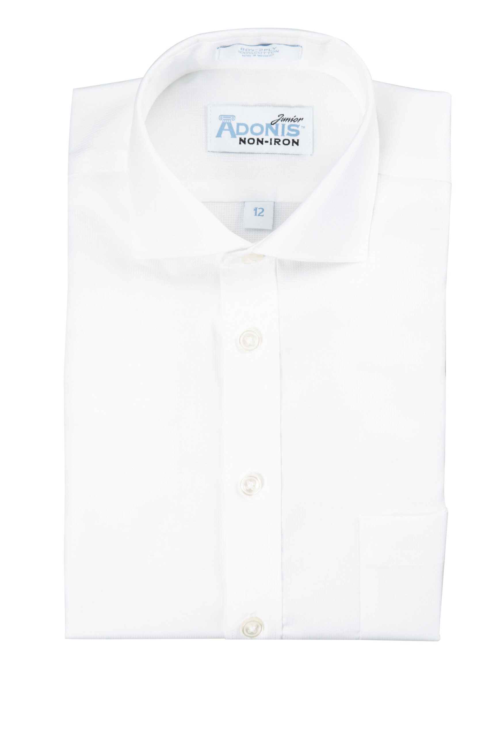 ADONIS Boys Long Sleeve Classic Fit Cotton Non Iron Fresh Design  Dress Shirts