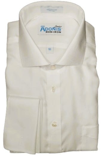 ADONIS BOYS SLIM FIT FRENCH CUFF COTTON RONI DESIGN DRESS SHIRT