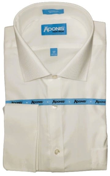 ADONIS MENS CLASSIC FIT FRENCH CUFF COTTON UNIQUE DESIGN DRESS SHIRT