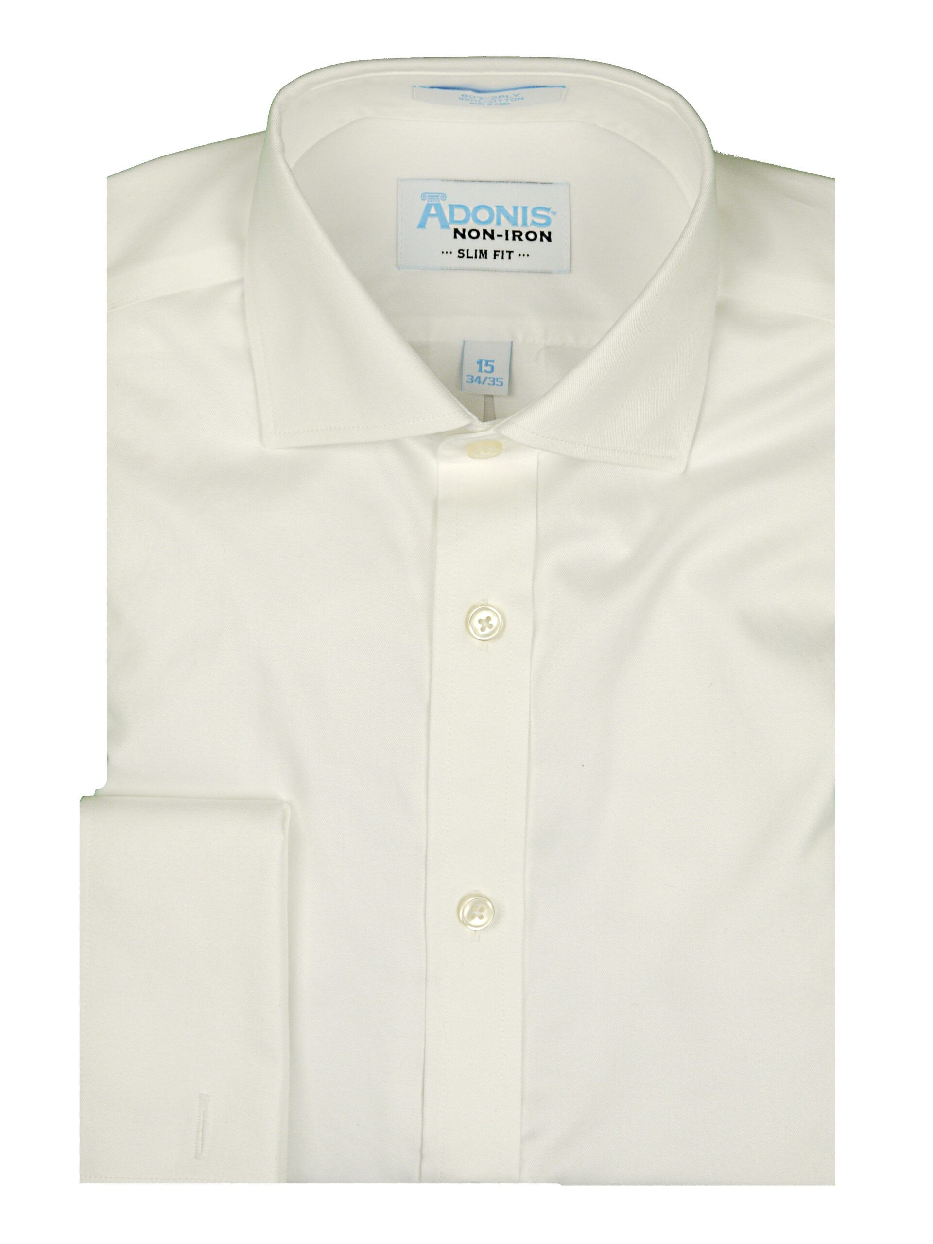 slim fit dress slacks Boys Slim Fit Non Iron Cotton Dazzle French Cuff Dress Shirt – Adonis Shirts  Inc main image 0