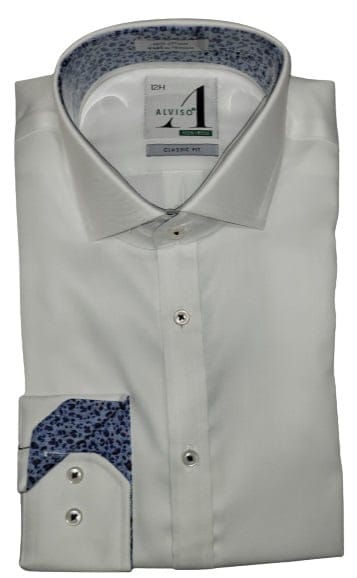 boys husky dress shirts Boys Husky Fit French Cuff Easy Care Signature Twill Dress Shirt