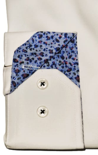 ALVISO Boys Husky Fit Long Sleeve Contrast Cotton Non Iron Dress Shirt - 4478 - Image 3