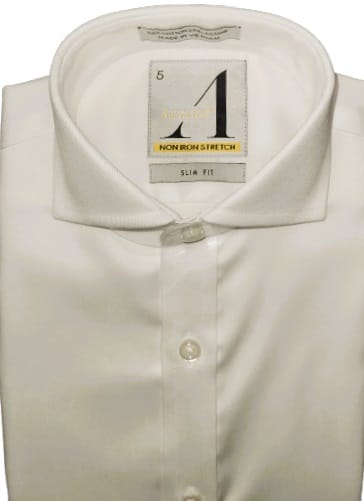 ALVISO BOYS LONG SLEEVES NI SLIM FIT STRECH DRESS SHIRT - Boytique %
