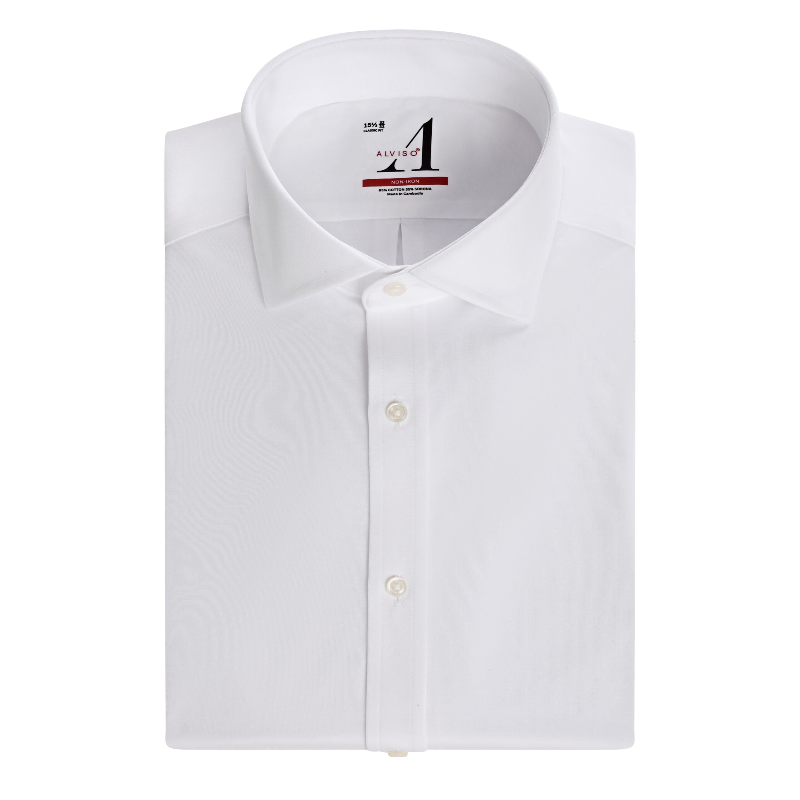 ALVISO MENS CLASSIC FIT SUPER STRETCH SHORT SLEEVE SHIRT