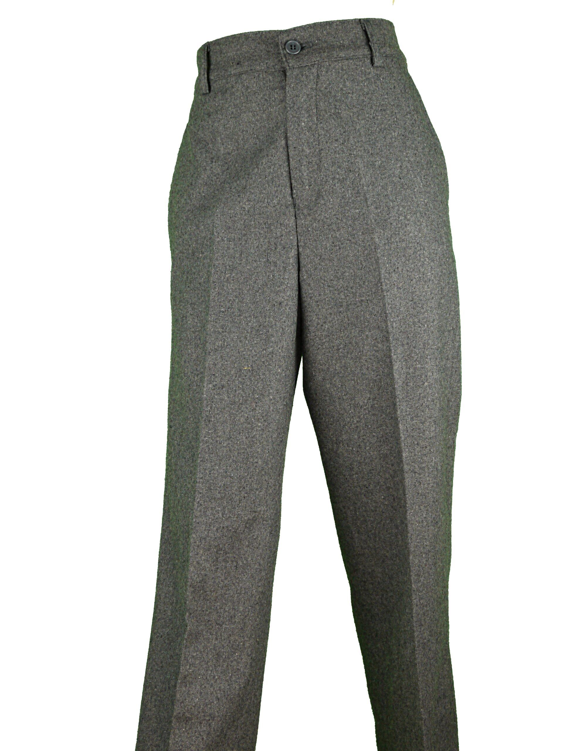 ARMANDO MARTILLO Boys Classic Fit Grey Dress Pants