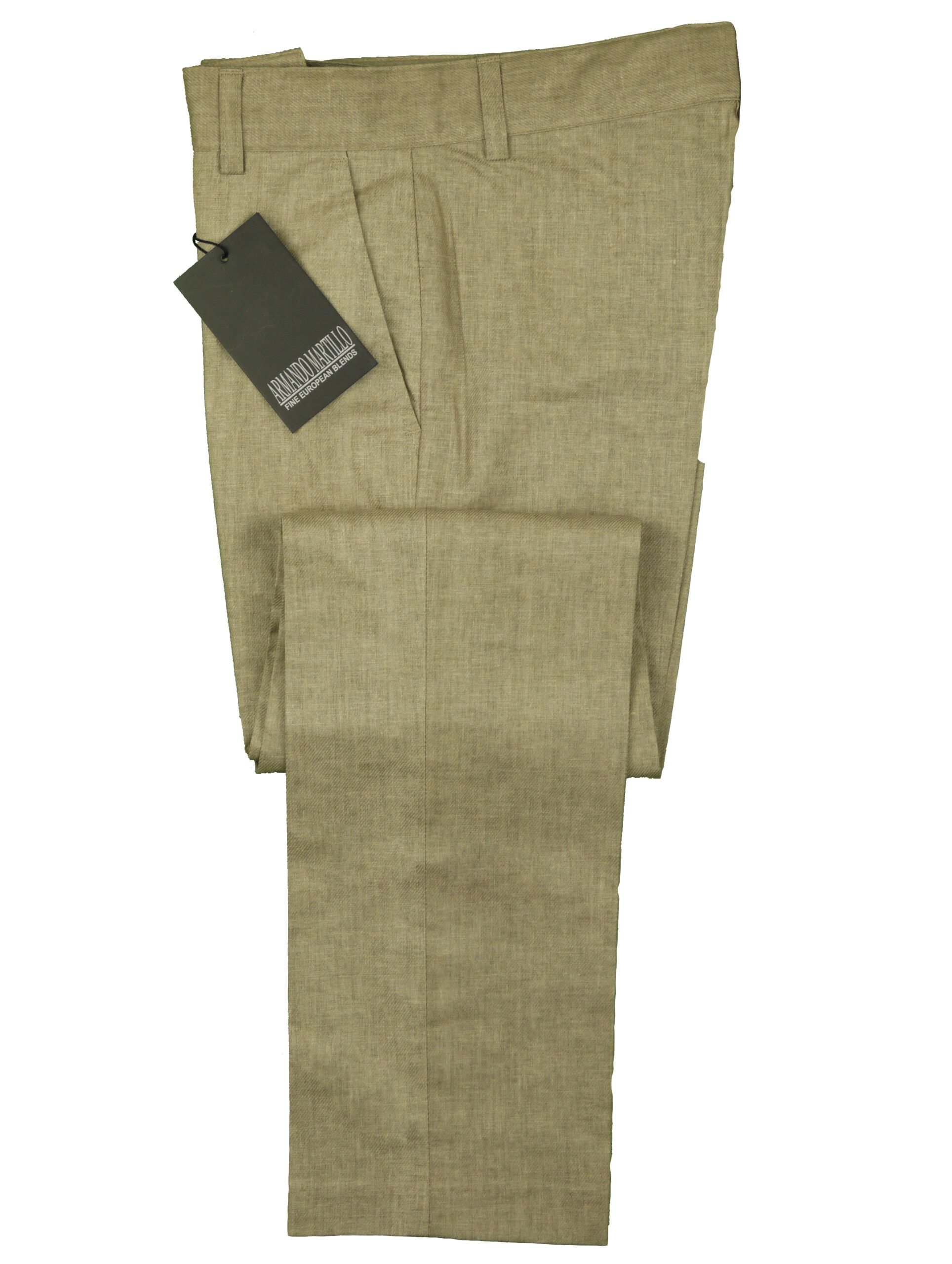 boys linen dress pants ARMANDO MARTILLO Boys Skinny Fit Adjustable Waist Linen Dress Pant - Colors