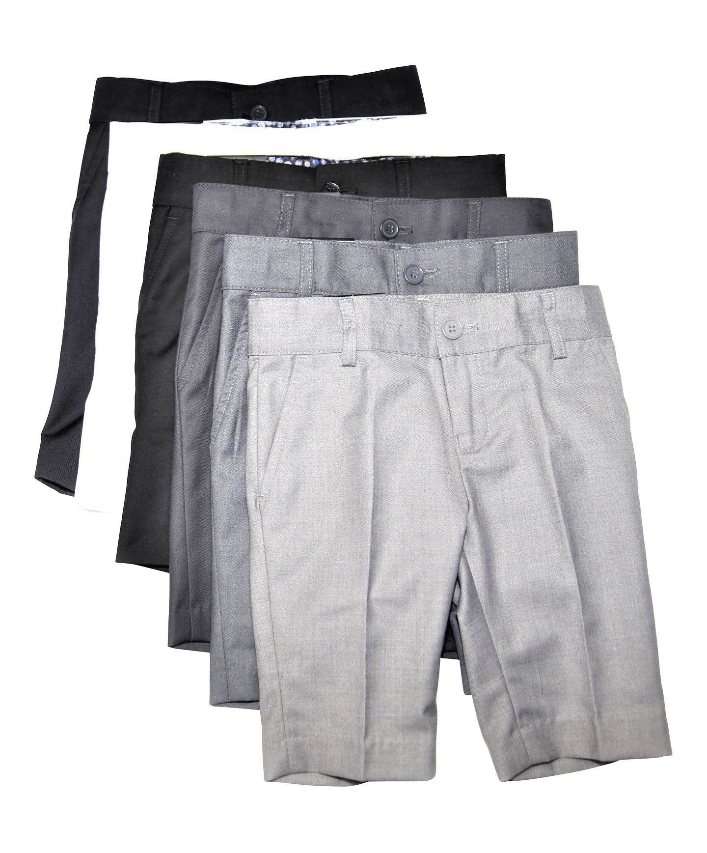 ARMANDO MARTILLO Boys Slim Fit Microfiber Blend Dress Shorts - 603S - Boytique % ARMANDO MARTILLO Boys Slim Fit Microfiber Blend Dress Shorts - 603S - Boytique %