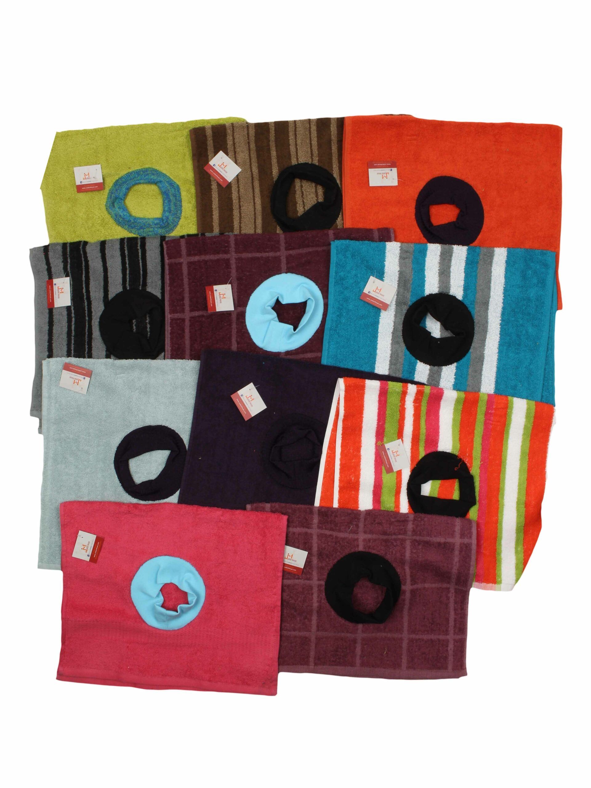 BiB Pullover Towel 100% Cotton ASSORTED.