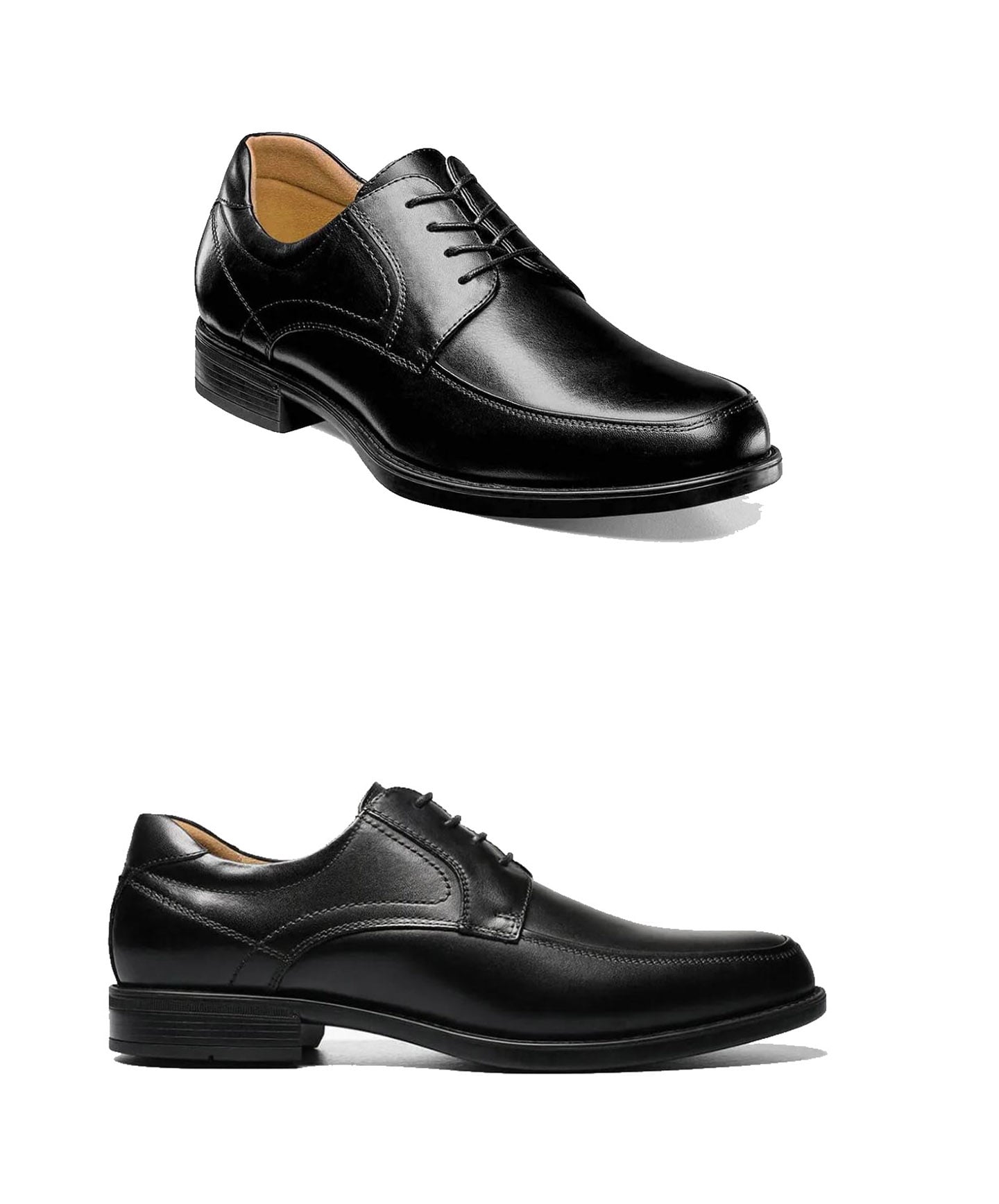 FLORSHEIM Mens Midtown Moc Toe Oxford Leather Shoes - 12136-001