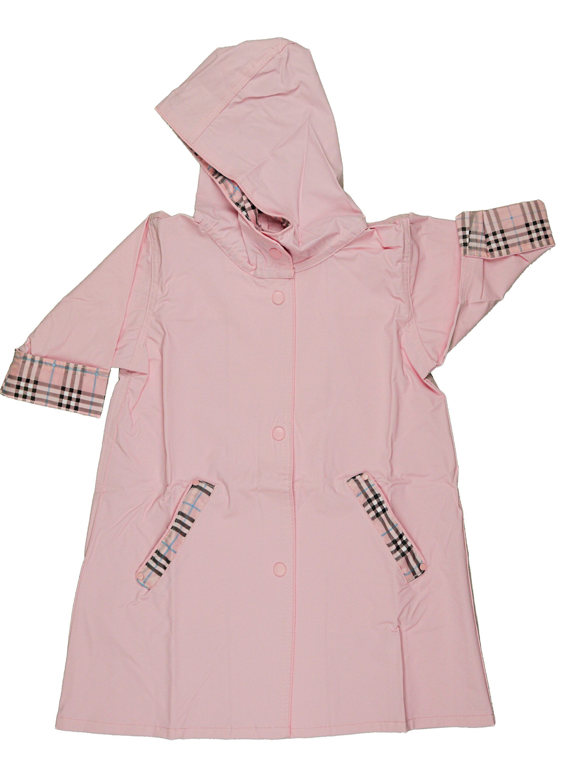 Girls Fit Rite Pink  Rain Coat