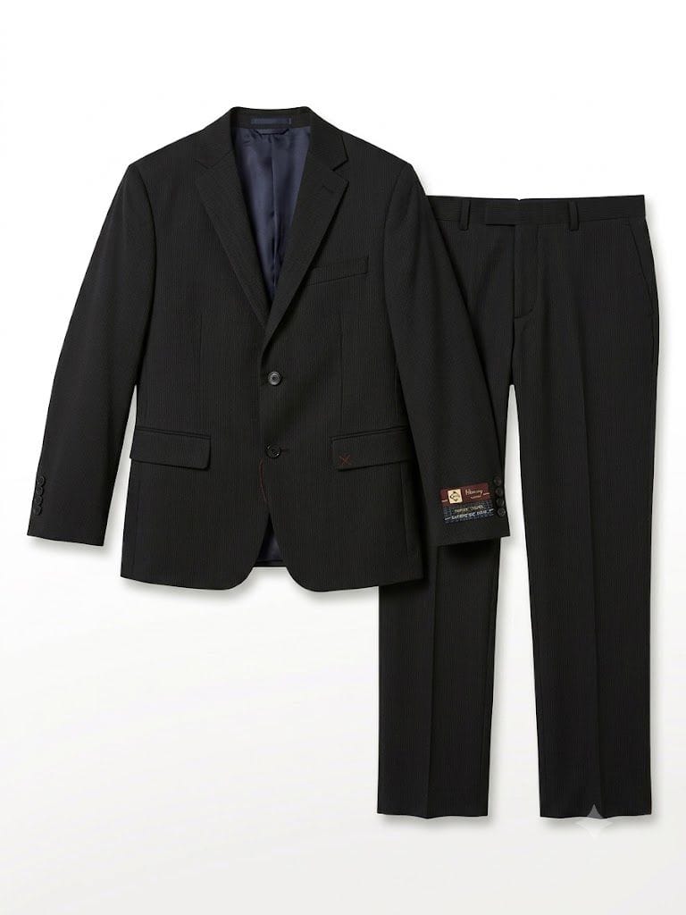 HENRY UOMO Gray Stripe Suit