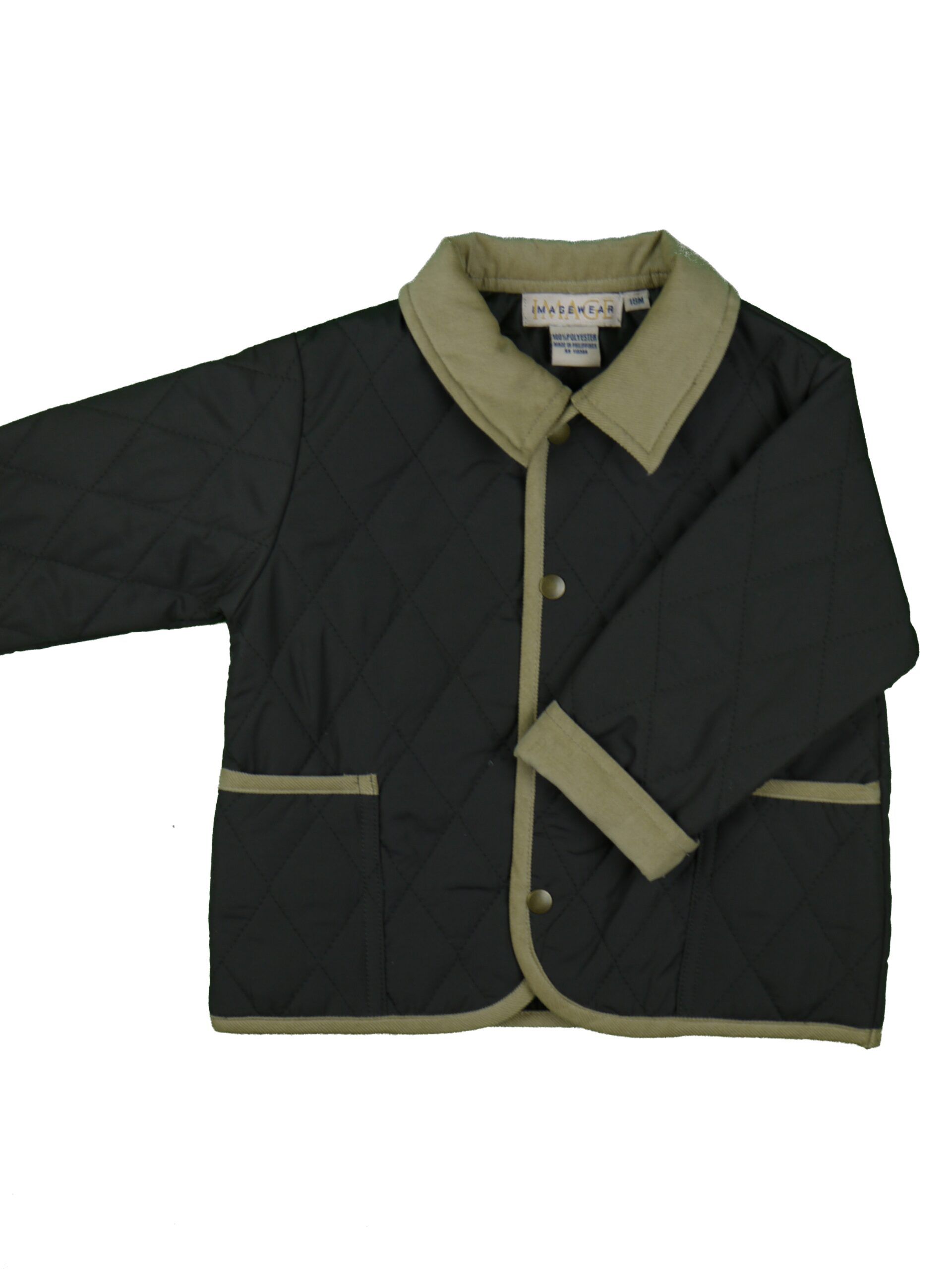 IMAGEWEAR Boys Quilted Brown Jacket