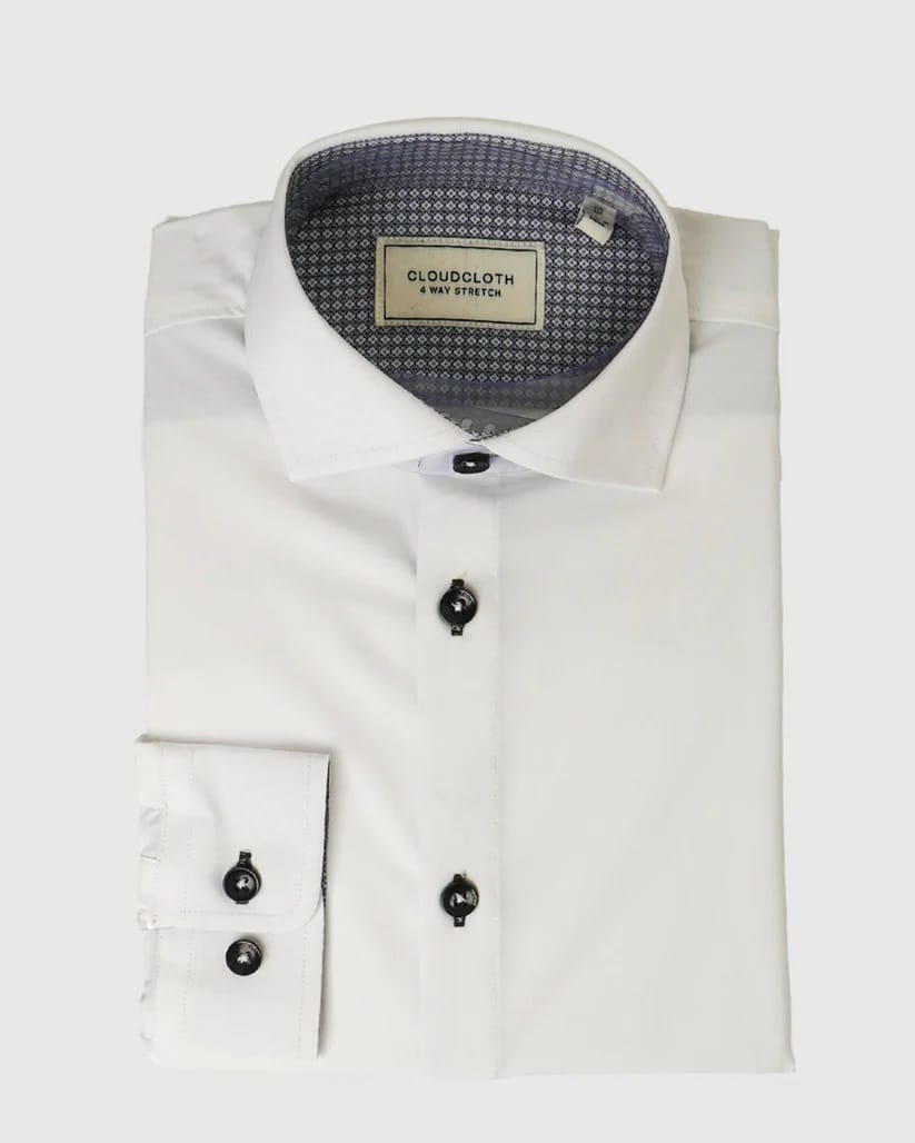 isaac mizrahi men's dress shirts Isaac Mizrahi Shirt Men's Size 16 Button Up Striped Long Sleeve 100% Cotton