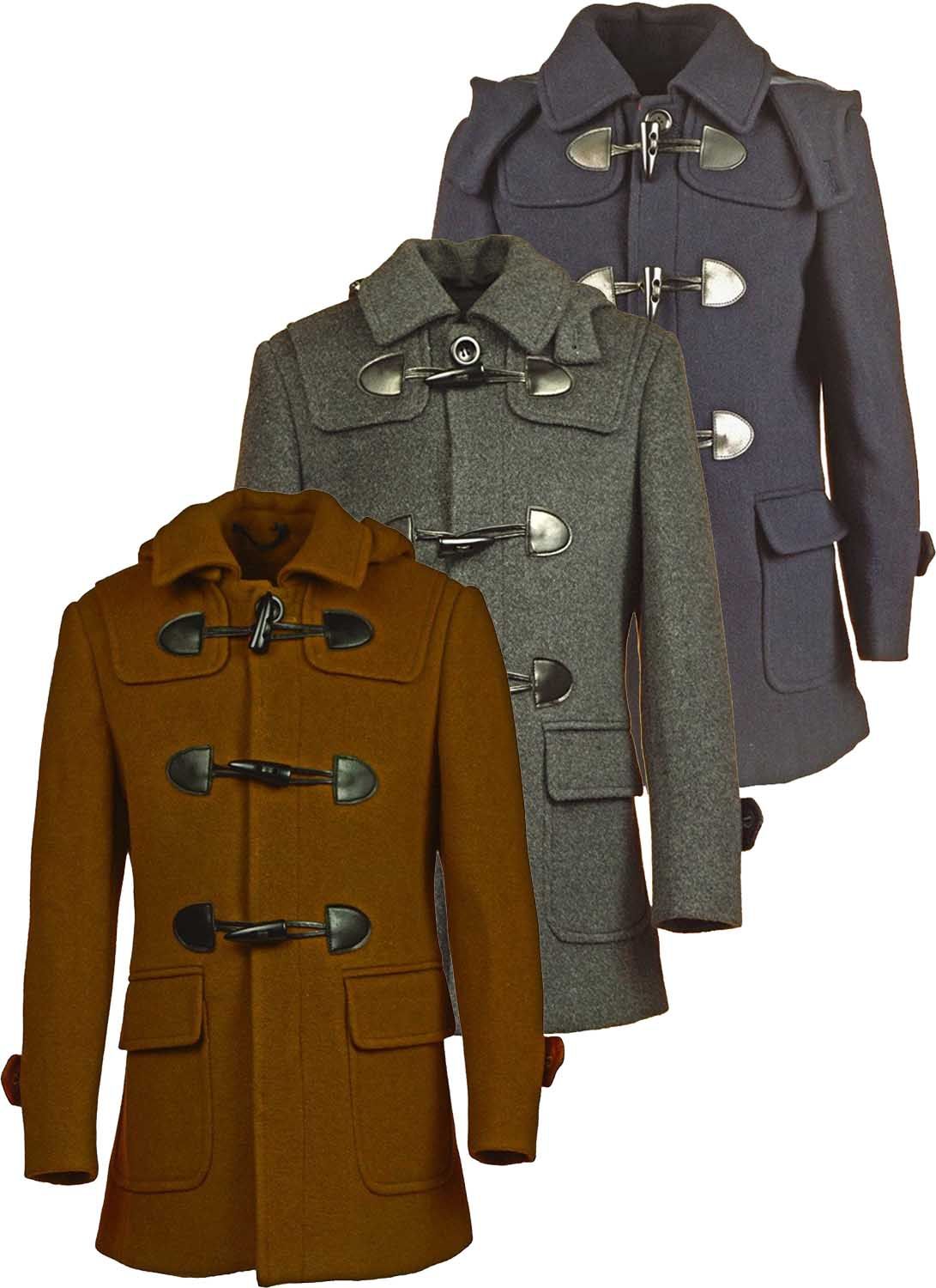 ISAAC MIZRAHI Boy's Wool Toggle with Removble hood Coat - Colors