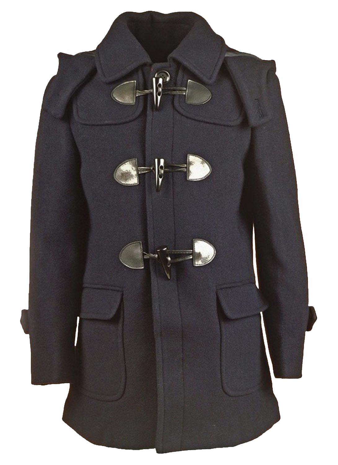 ISAAC MIZRAHI Boy's Wool Toggle with Removble hood Coat - Colors