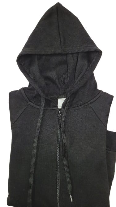 LANDS KID BOYS COTTON BLEND LONG SLEEVE FULL ZIP FRONT HOODIE SWEATSHIRT - Image 3