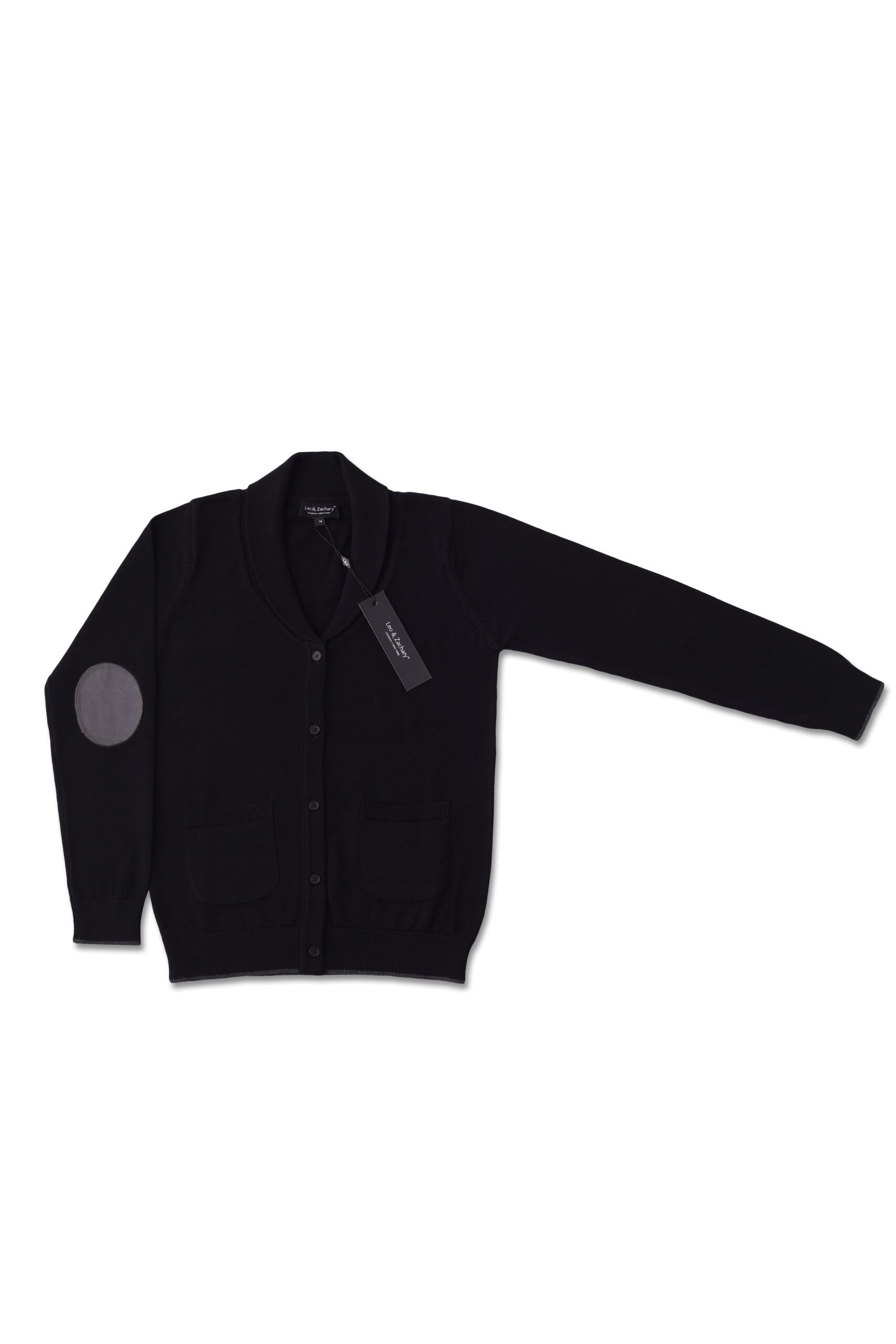 LEO & ZACHARY BOYS ALEX COTTON BUTTON DOWN SWEATER