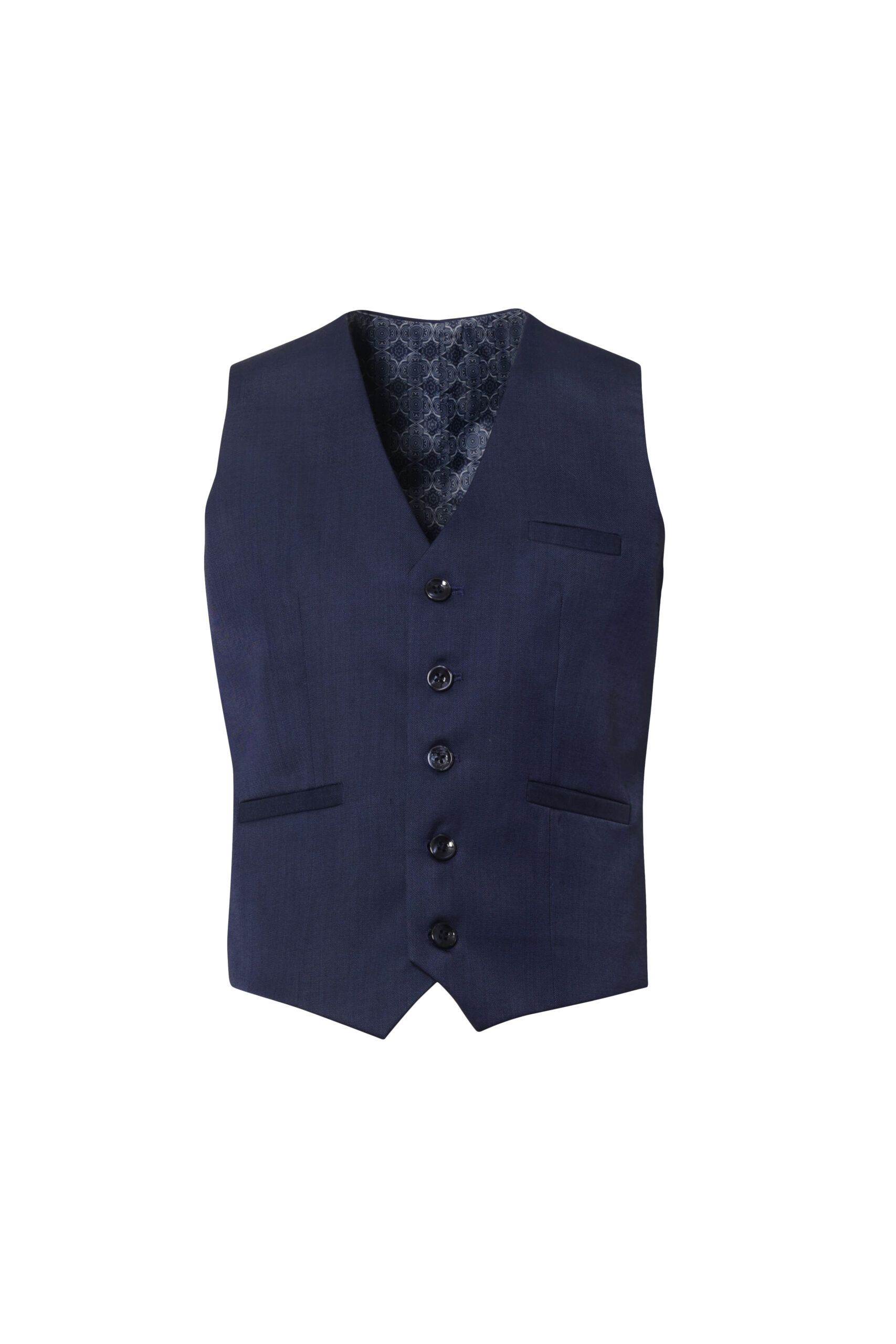 LEO & ZACHARY BOYS HUSKY FIT MICROFIBER BLEND 3-PIECE SUIT - Image 2