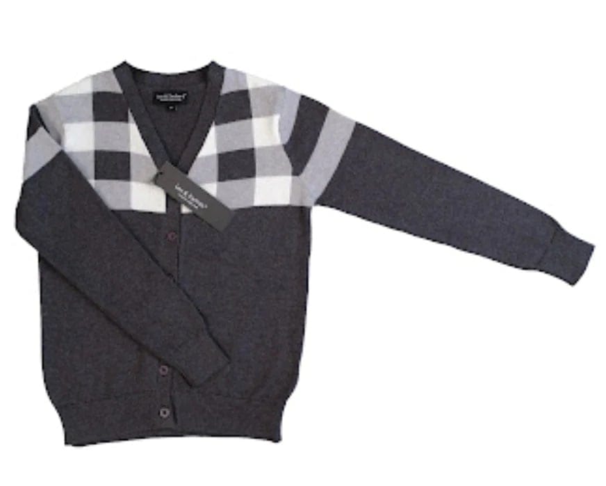 LEO & ZACHARY BOYS MARCO GREY SWEATER