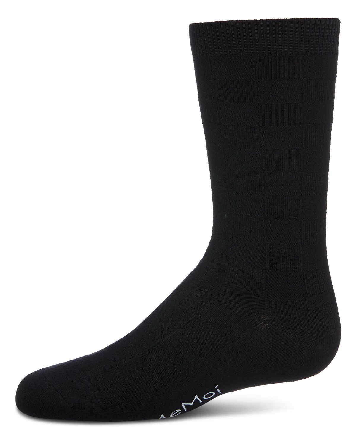 MEMOI BOYS BAMBOO CHECKERBOARD SOCKS - Image 2