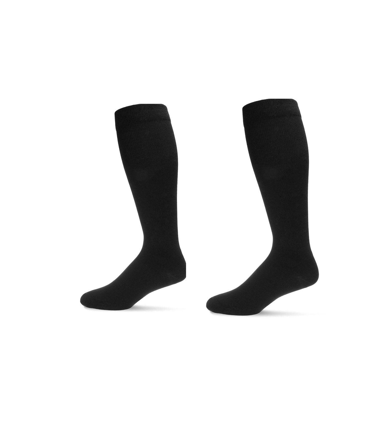 MEMOI Mens Microfiber Blend Diabetic 2 Pair In A Pack Crew Socks - MBD-6000