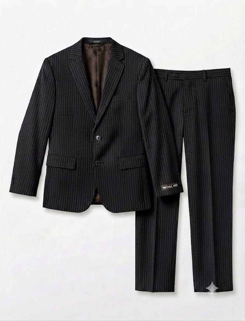 MICHAEK KORS Boys Black Stripe Suit