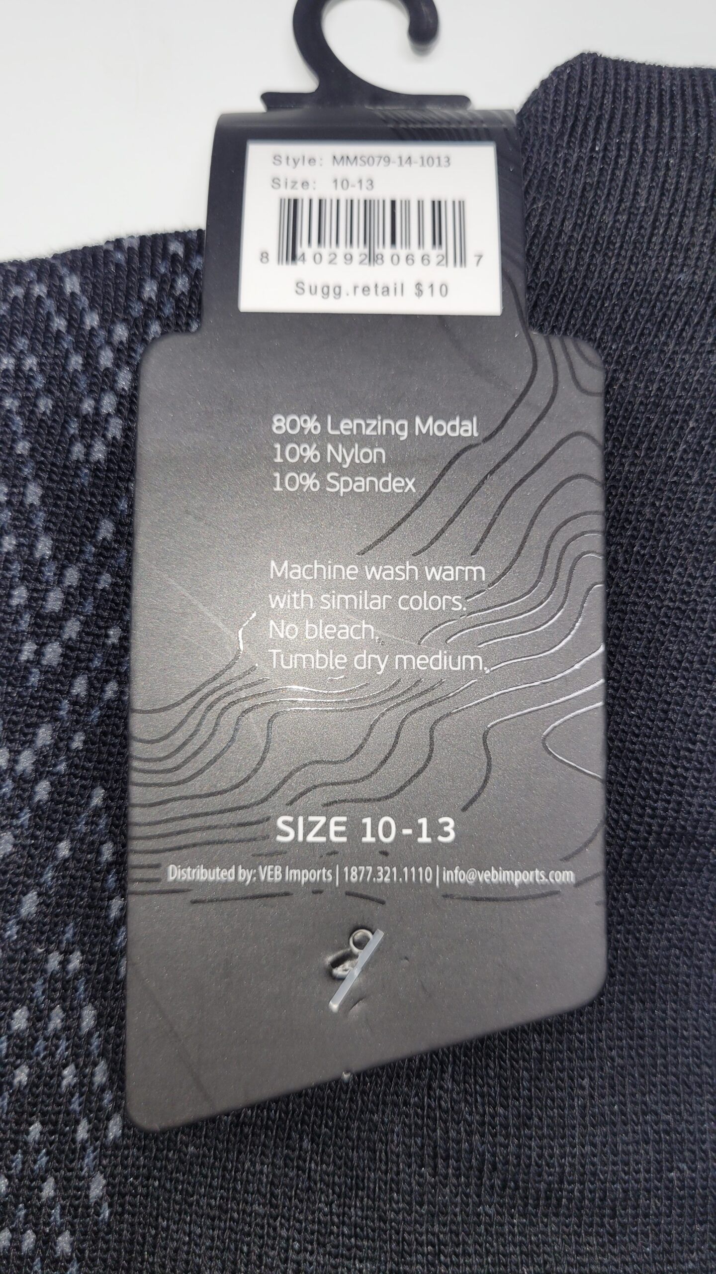MIO MARINO DESIGN MENS SOCKS SINGLE PACK ASSORTED - MMS079 - Image 2