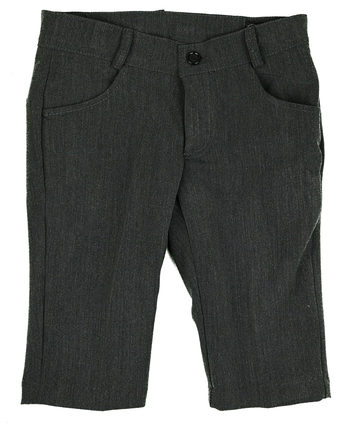 MO & DAVE Boys Gray Skinny Fit Shorts