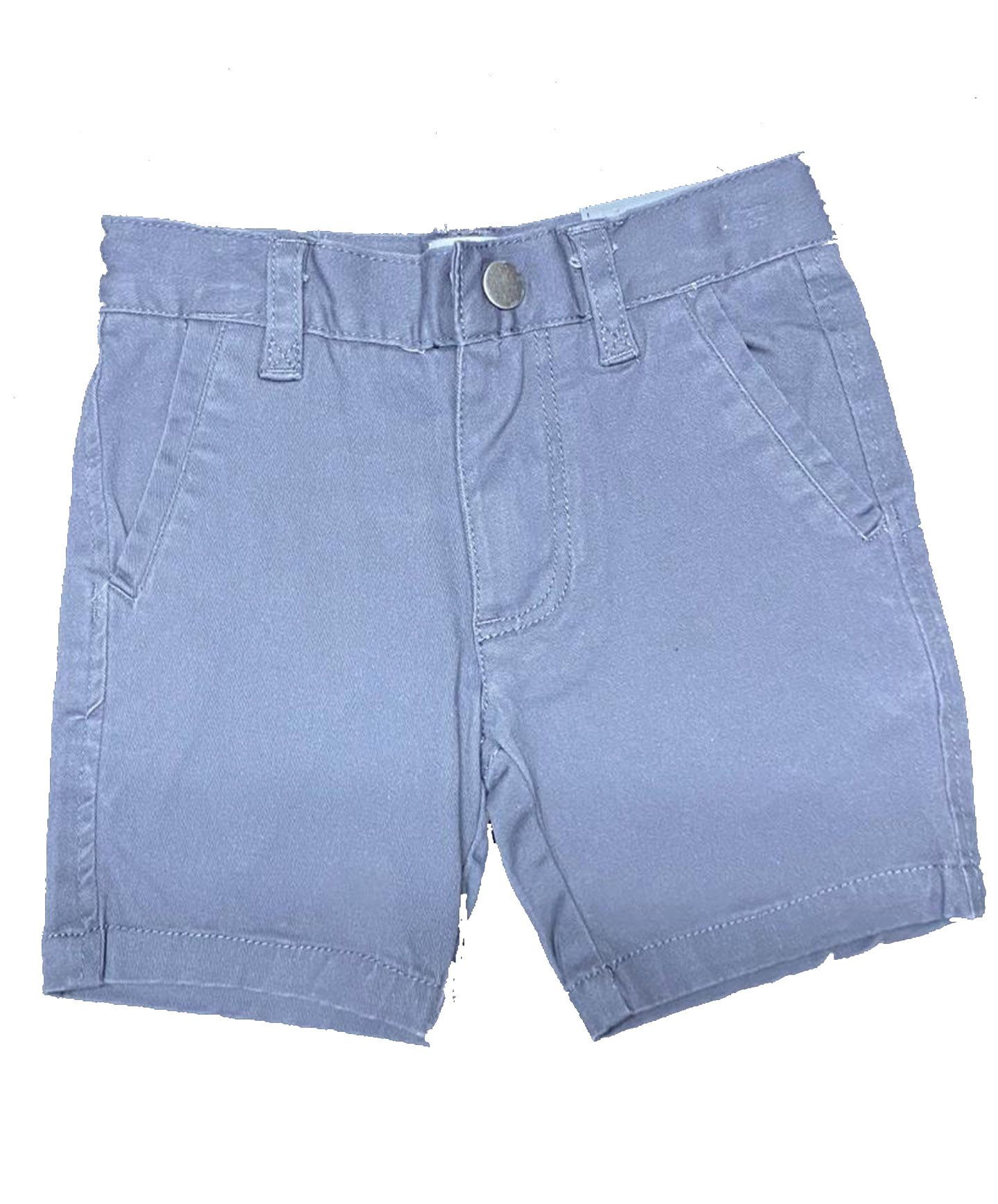 MOCHA NIOR Boys Cotton Blend Grey Shorts - ASCP121S