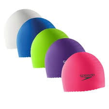 SPEEDO JR. Solid Latex Swimming Cap