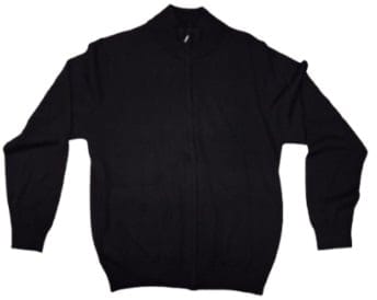 SW MENS LONG SLEEVES WOOL ZIPPER SWEATER
