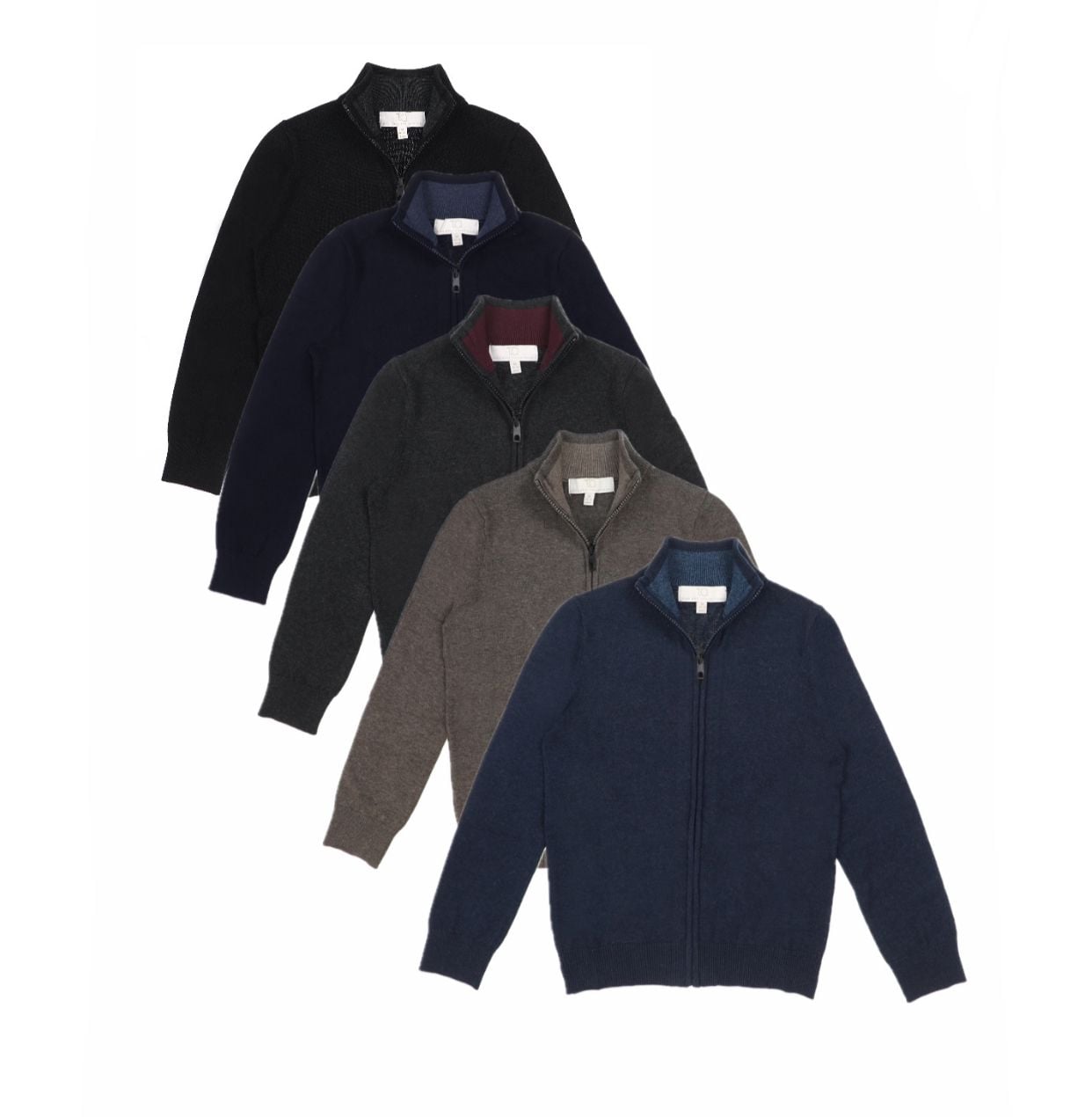 T.O. BOYS FULL ZIP UP SWEATER