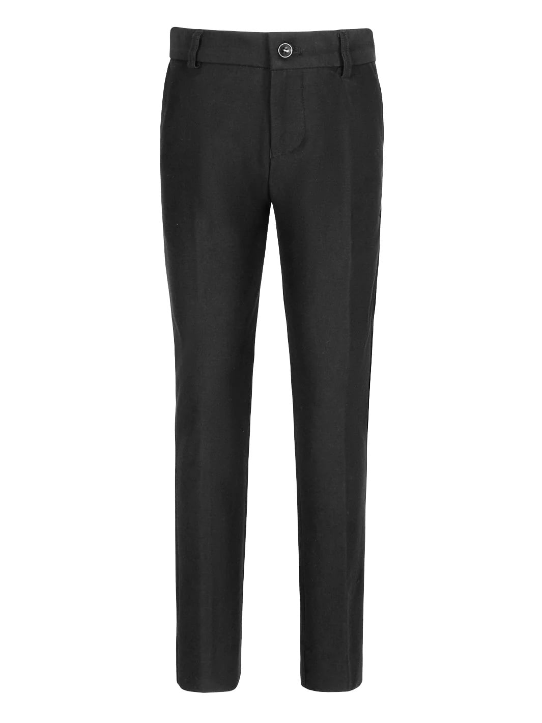 T.O. COLLECTION BOYS CLASSIC FIT MICROFIBER BLEND FLEX DRESS PANTS -  Boytique %