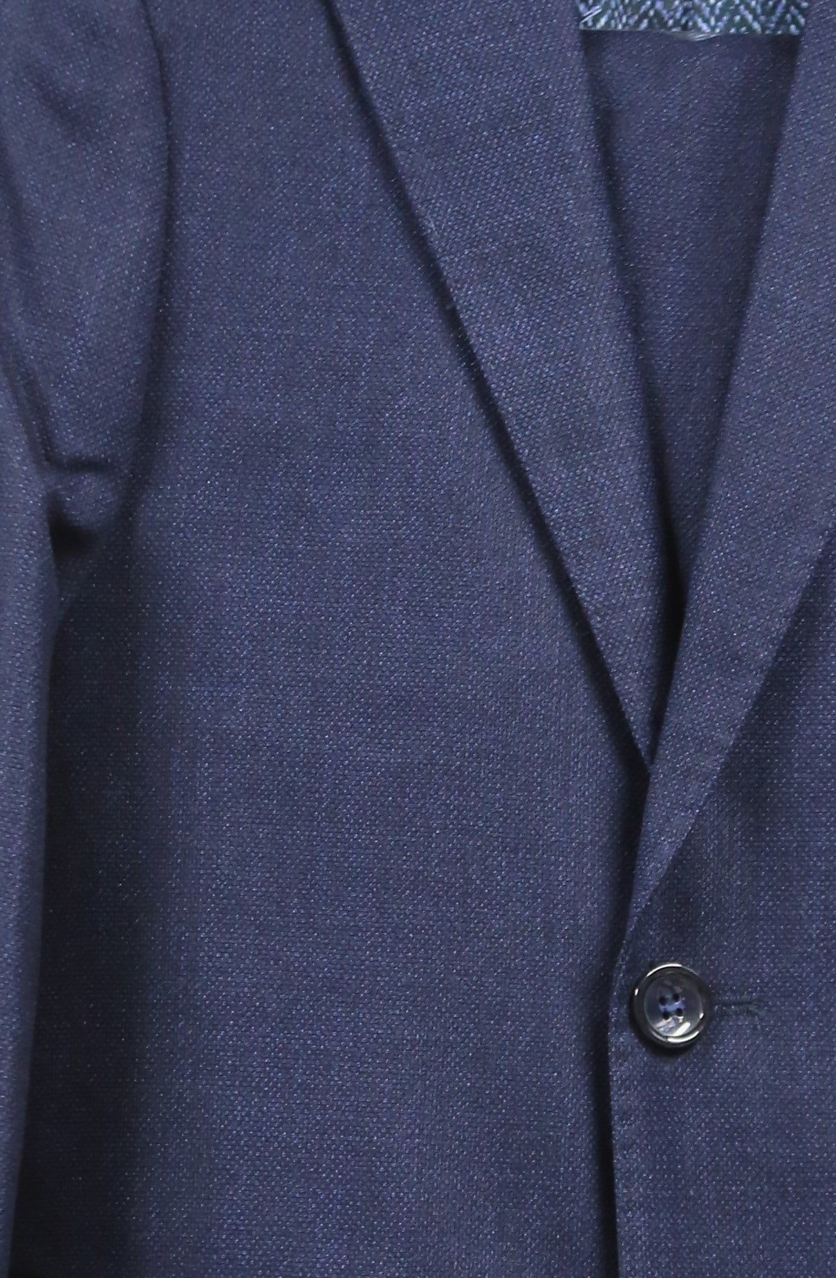 T.O. COLLECTION BOYS CLASSIC FIT MICROFIBER BLEND NAVY DESIGN SUIT - Image 2