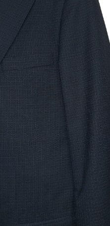 T.O. COLLECTION BOYS CLASSIC FIT MICROFIBER BLEND NAVY DESIGN SUIT - Image 2