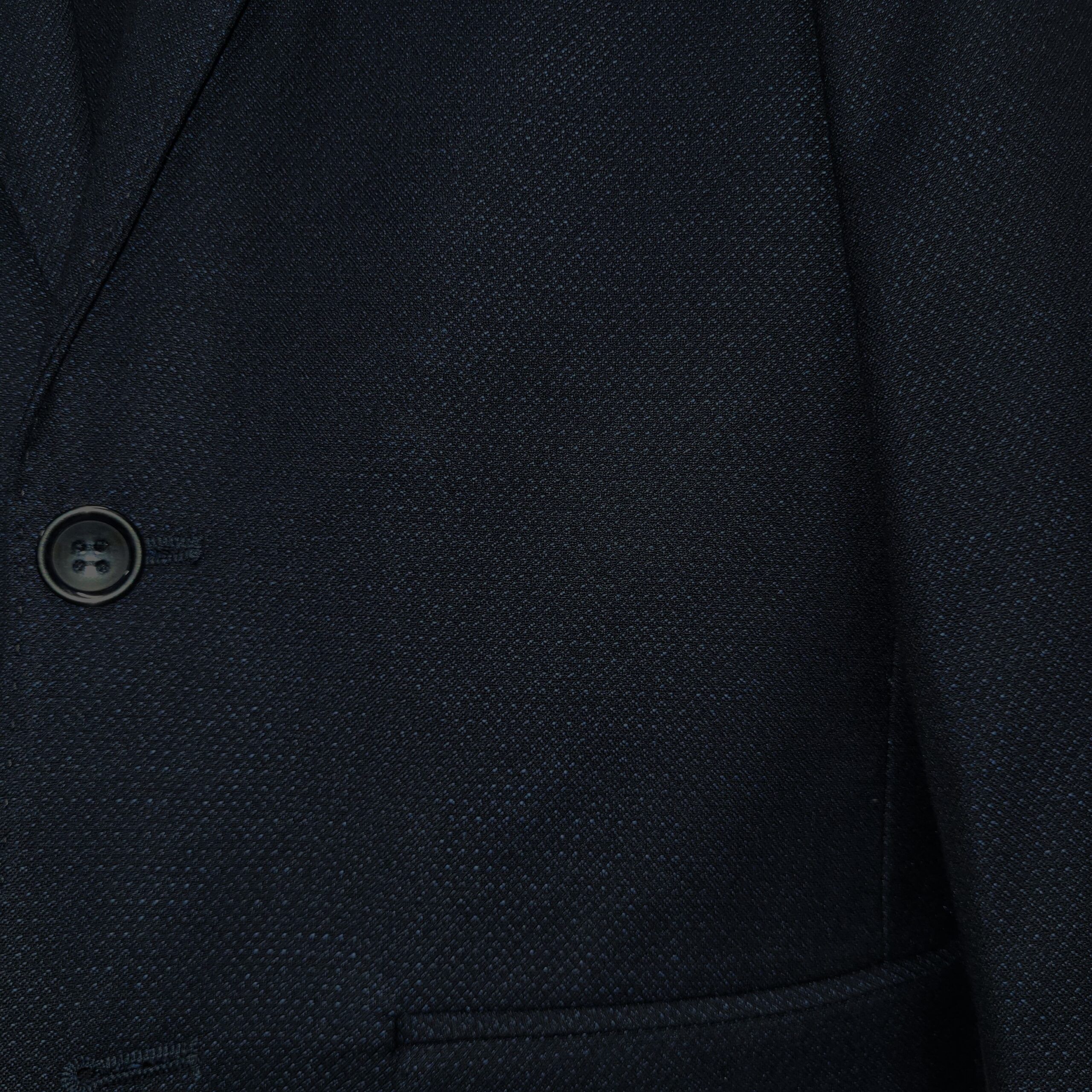 T.O. COLLECTION BOYS SLIM FIT MICROFIBER BLEND NAVY DESIGN SUIT - Image 2