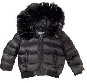 T.O. COLLECTION BOYSMATTE DOWN BLEND BASIC PUFFER COAT