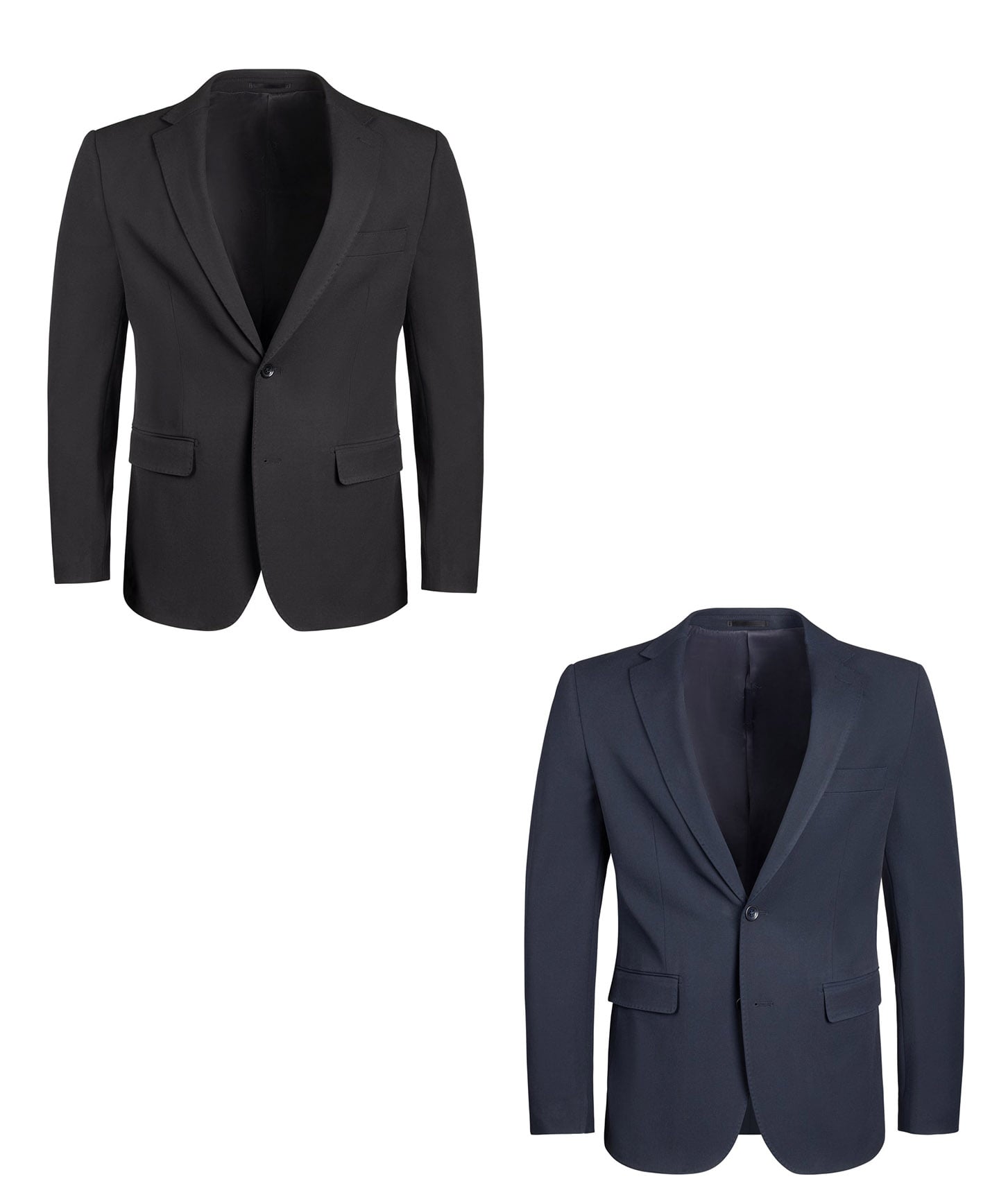 T.O. COLLECTION Mens CLASSIC Fit Microfiber Blend FLEX Solid Blazer - FLEXMCJ