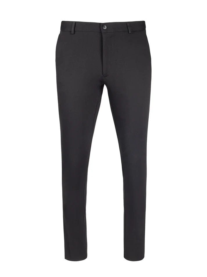 T.O. MENS SLIM FIT URBAN STRETCH DRESS PANTS- UNFINISHED BOTTOM