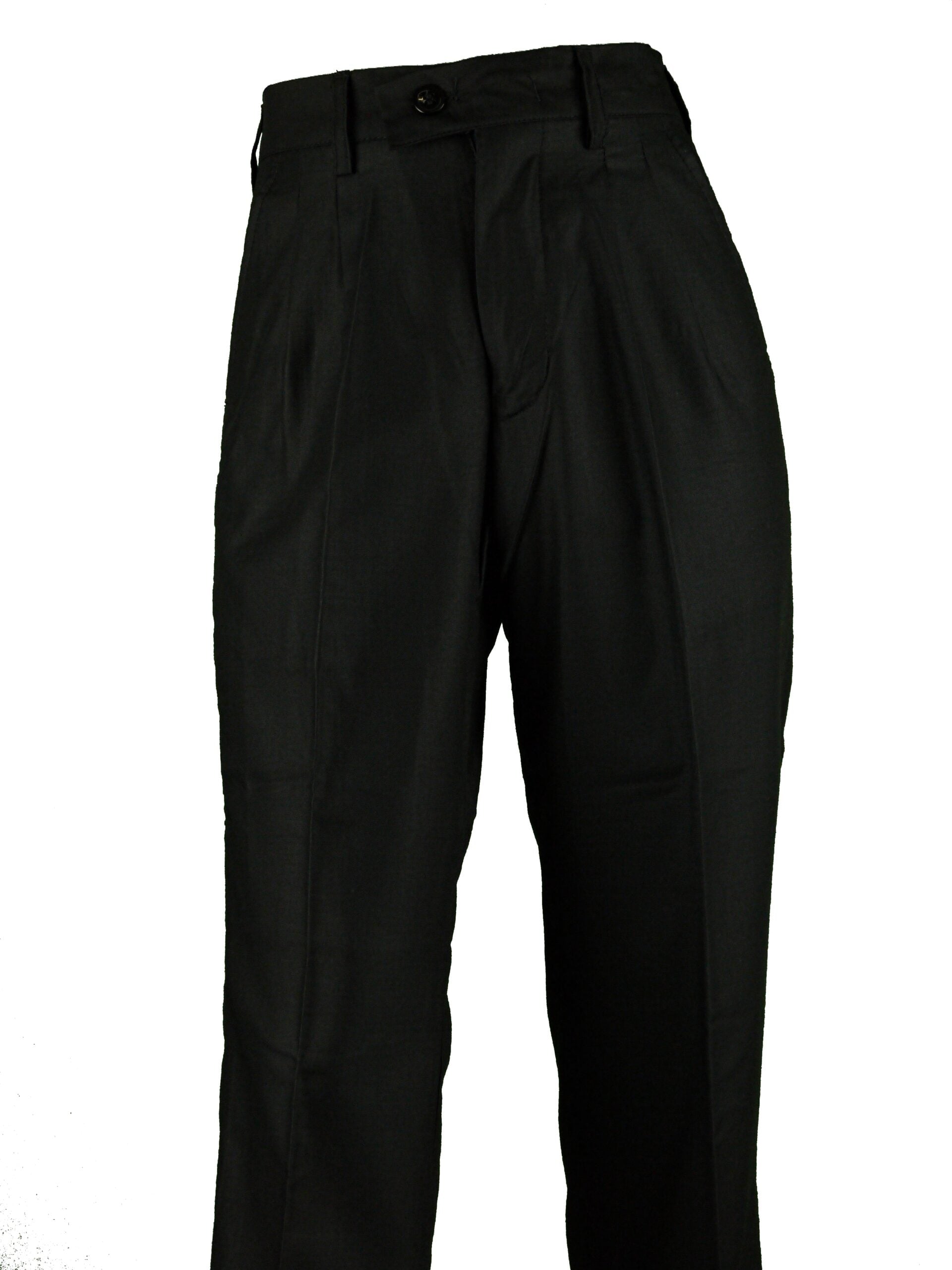 VIERO RICHI Boys Classic Fit Black - Pleated Pants
