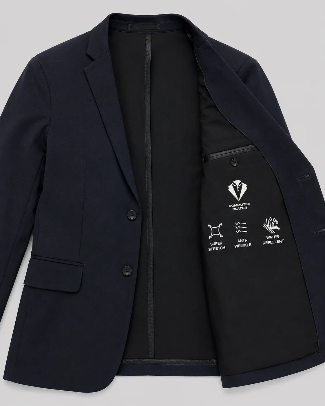 WOEVE BOYS SLIM FIT COMMUTER BLAZER - Image 2
