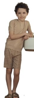 Hopscotch Boys Knit Polo With Placket S/S - SB3CP4816