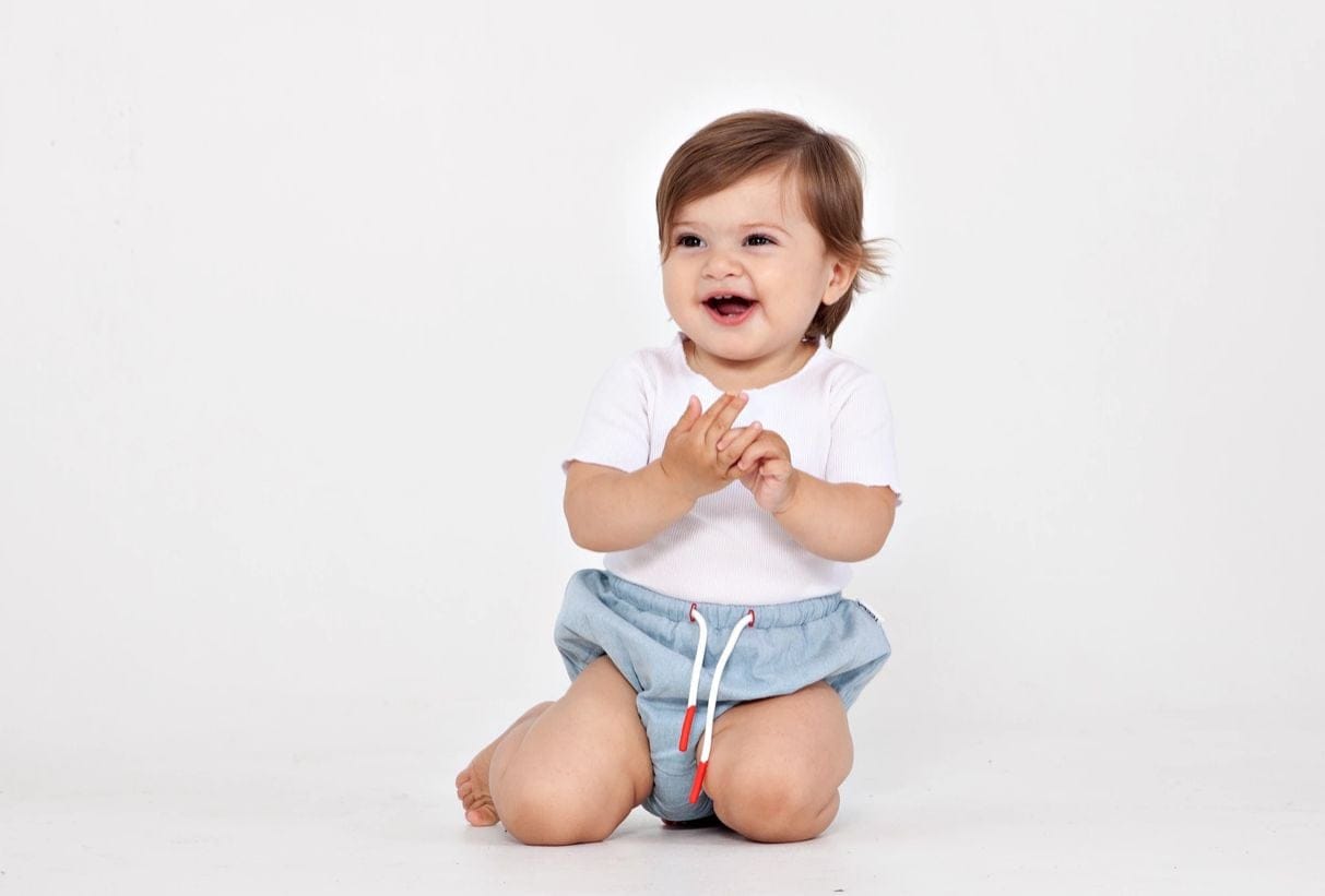 TEELA BABY DENIM BLOOMERS Boytique