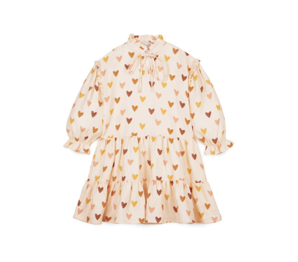 Dusk buds print mini cheap dress