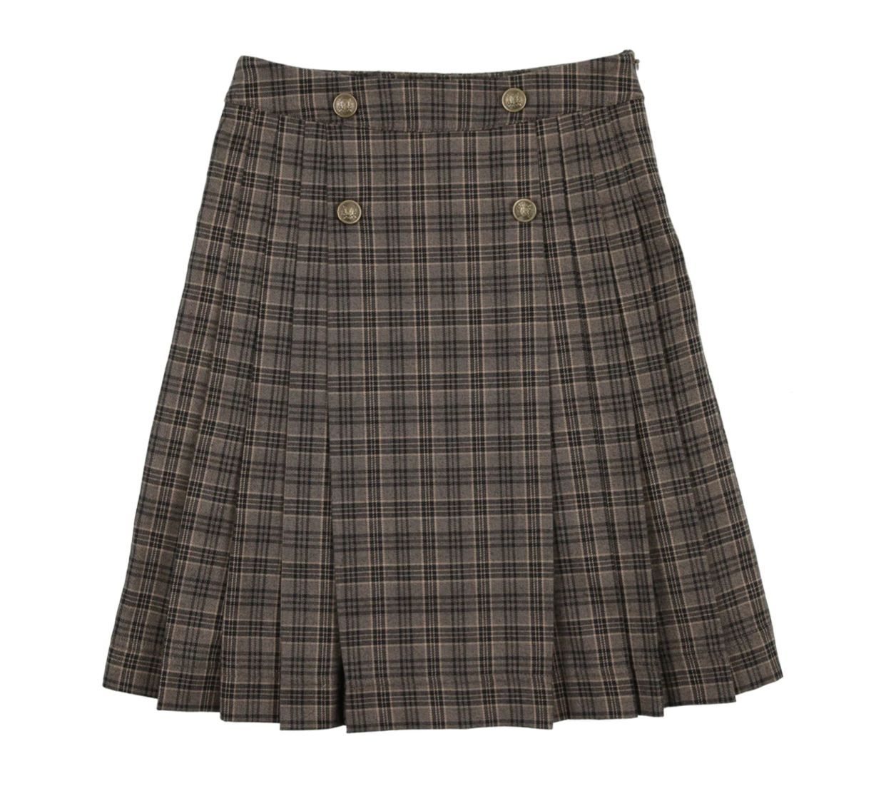 Analogie Knife Pleated Skirt - Gray main image 1