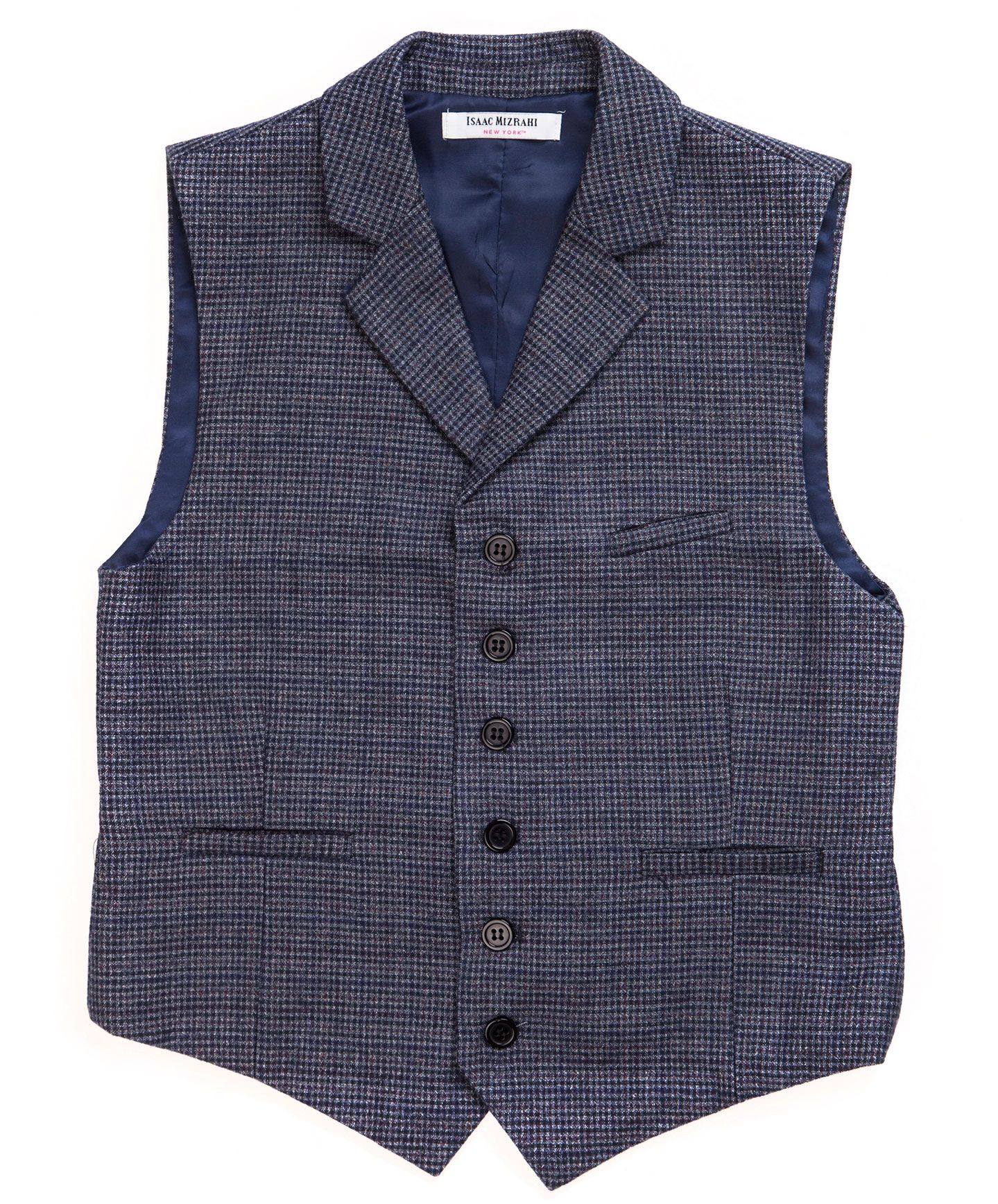 Boys navy vest store