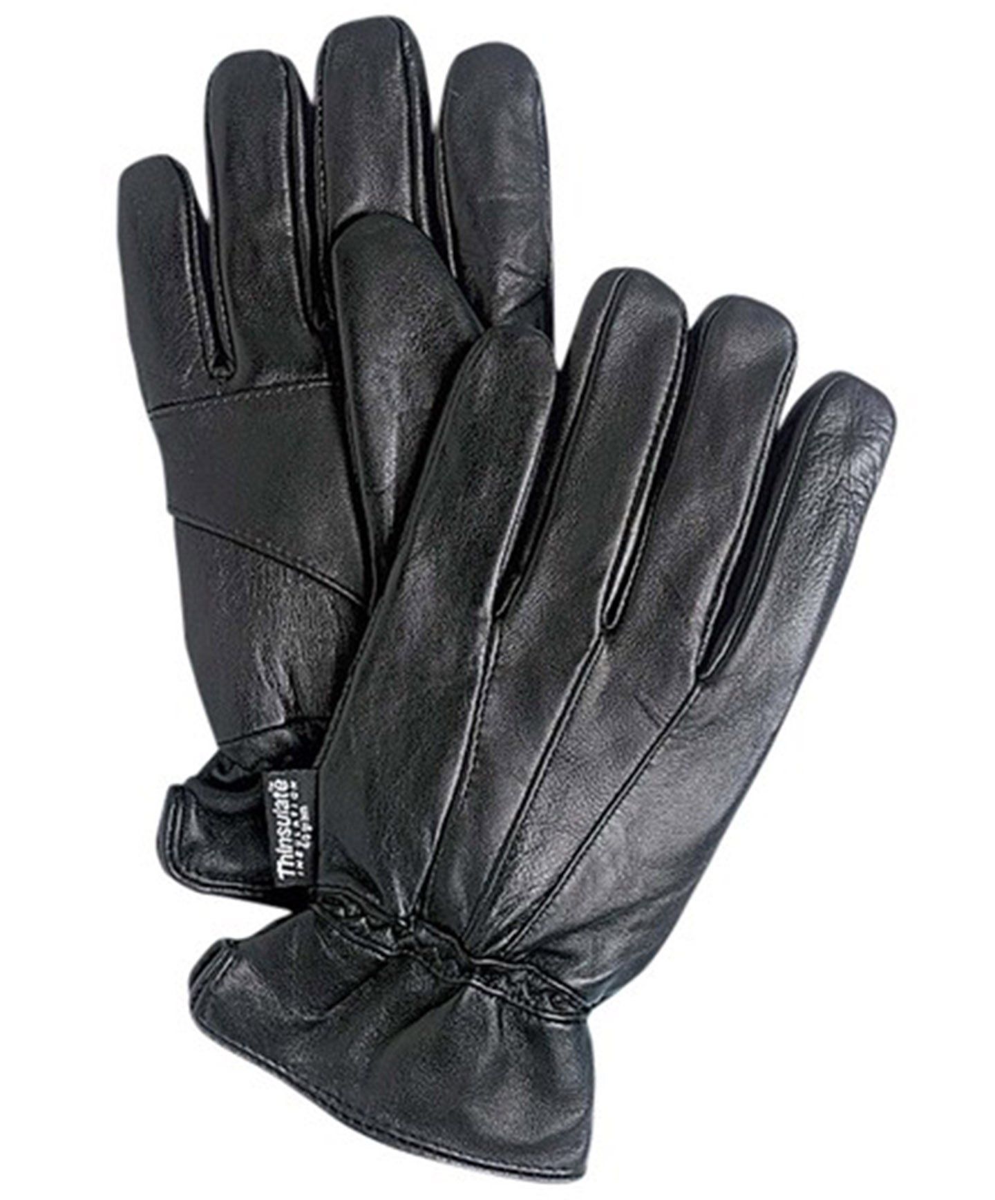 Mens thinsulate leather gloves sales